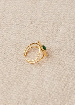 Motus Boutique Bagues^Bague Flore Vert-BagueFlore