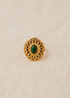 Motus Boutique Bagues^Bague Flore Vert-BagueFlore