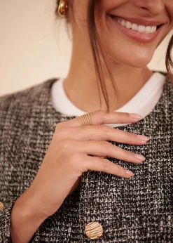 Motus Boutique Bagues^Bague Irisa Doré-BagueIrisa