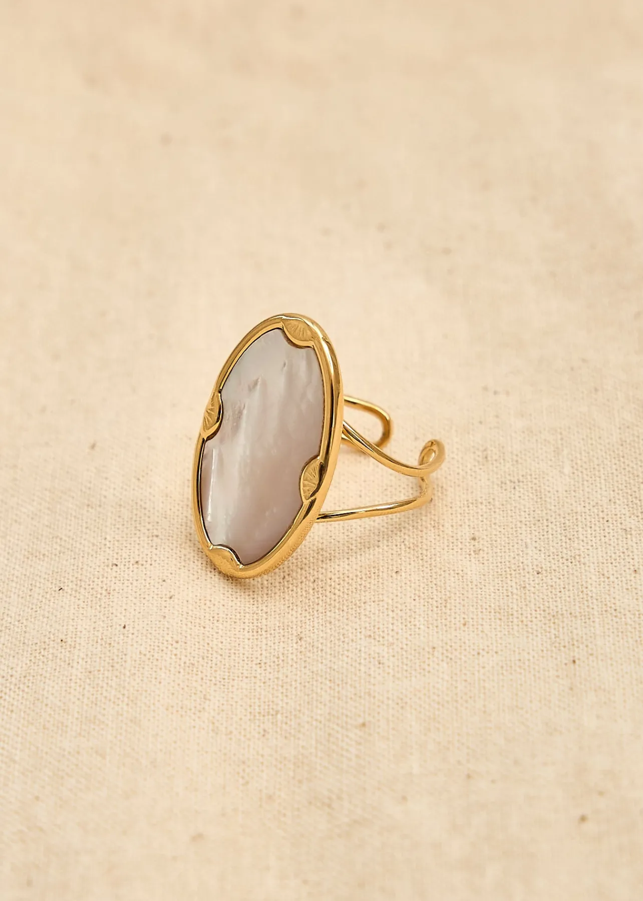 Motus Boutique Bagues^Bague Laure Nacre-BagueLaure