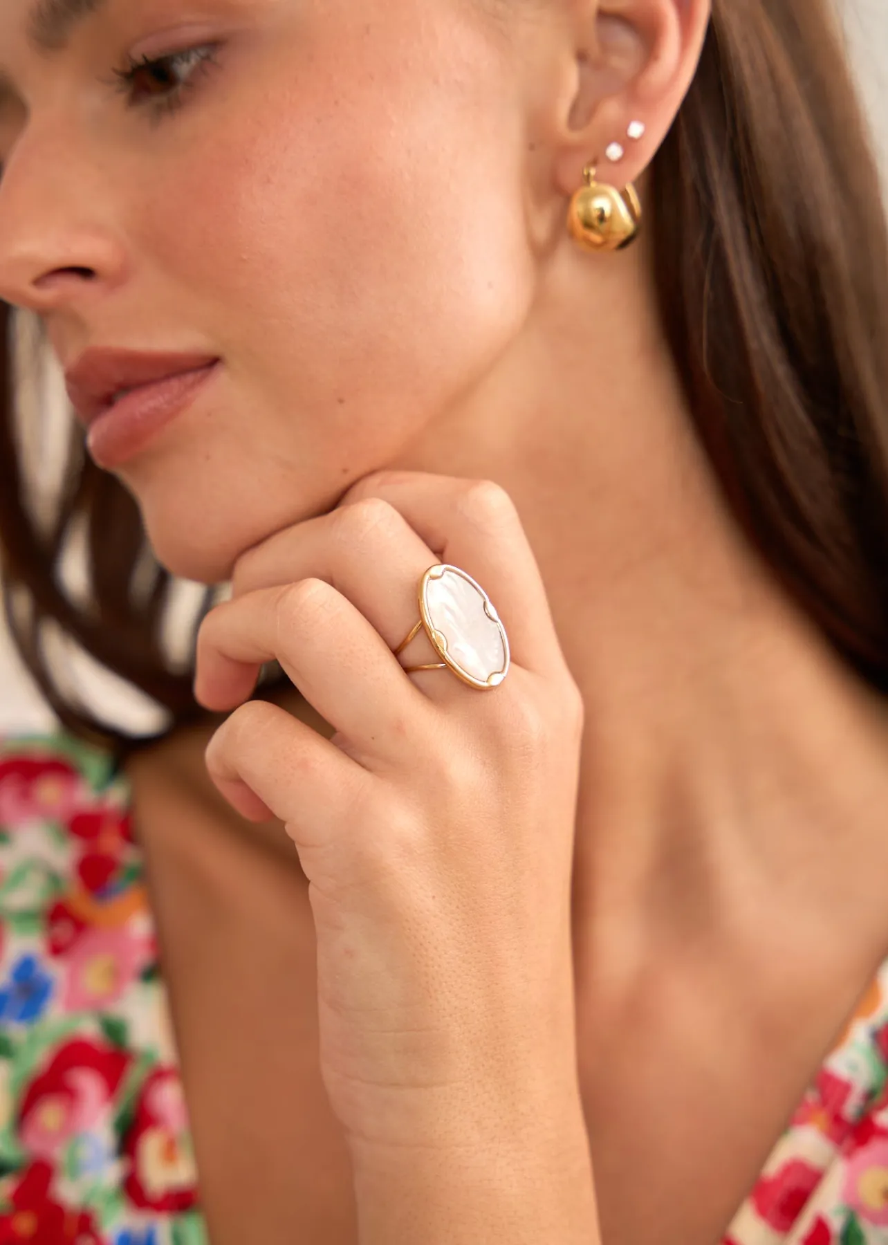 Motus Boutique Bagues^Bague Laure Nacre-BagueLaure