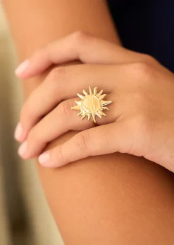 Motus Boutique Bagues^Bague Sun Doré-BagueSun