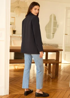 Motus Boutique Vestes & Manteaux^Blazer Marthe Marine-BlazerMarthe