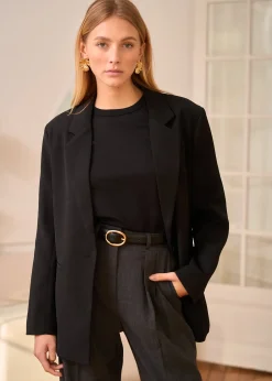 Motus Boutique Vestes & Manteaux^Blazer Naia Noir-BlazerNaia