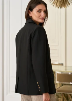 Motus Boutique Vestes & Manteaux^Blazer Toscane Noir-BlazerToscane