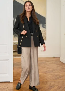 Motus Boutique Vestes & Manteaux^Blazer Toscane Noir-BlazerToscane