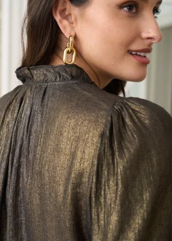Motus Boutique Chemises & Blouses^Blouse Amélia Bronze-BlouseAmélia