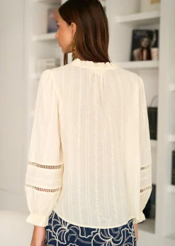 Motus Boutique Chemises & Blouses^Blouse Axelle Ivoire-BlouseAxelle