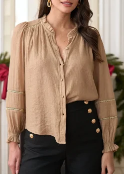 Motus Boutique Chemises & Blouses^Blouse Cassiopée Or-BlouseCassiopée