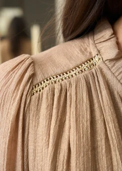 Motus Boutique Chemises & Blouses^Blouse Cassiopée Or-BlouseCassiopée