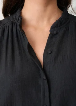 Motus Boutique Chemises & Blouses^Blouse Cassiopée Noir-BlouseCassiopée