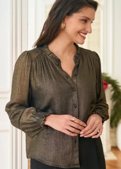 Motus Boutique Chemises & Blouses^Blouse Cassiopée Bronze-BlouseCassiopée