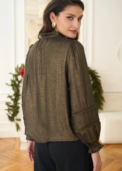 Motus Boutique Chemises & Blouses^Blouse Cassiopée Bronze-BlouseCassiopée