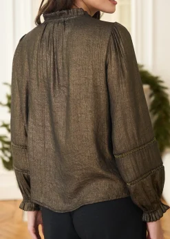 Motus Boutique Chemises & Blouses^Blouse Cassiopée Bronze-BlouseCassiopée