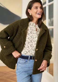 Motus Boutique Chemises & Blouses^Blouse Julie KakiBeige-BlouseJulie