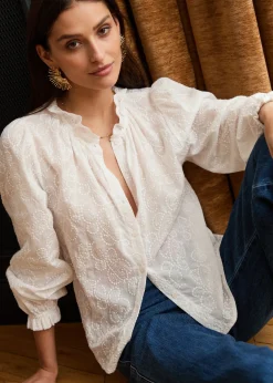 Motus Boutique Chemises & Blouses^Blouse Lexa Ecru-BlouseLexa