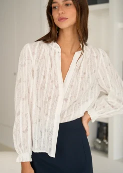 Motus Boutique Chemises & Blouses^Blouse Mika Ecru-BlouseMika