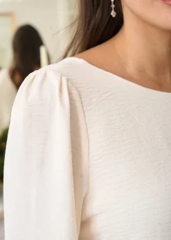Motus Boutique Chemises & Blouses^Blouse Olga Ivoire-BlouseOlga