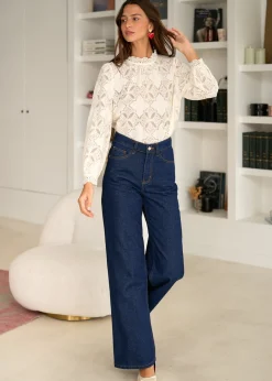 Motus Boutique Chemises & Blouses^Blouse Olympe Ivoire-BlouseOlympe