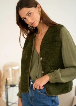 Motus Boutique Chemises & Blouses^Blouse Paola Kaki-BlousePaola