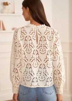 Motus Boutique Chemises & Blouses^Blouse Rose Ivoire-BlouseRose