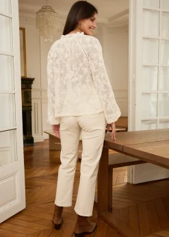 Motus Boutique Chemises & Blouses^Blouse Siracuse Beige-BlouseSiracuse