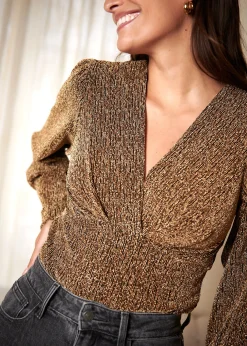 Motus Boutique Tops & Bodys^Body Paloma Bronze-BodyPaloma