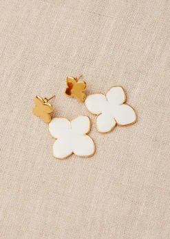 Motus Boutique Boucles D'oreilles^Boucles d'oreilles Carole Blanc-Bouclesd'oreillesCarole