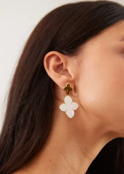 Motus Boutique Boucles D'oreilles^Boucles d'oreilles Carole Blanc-Bouclesd'oreillesCarole