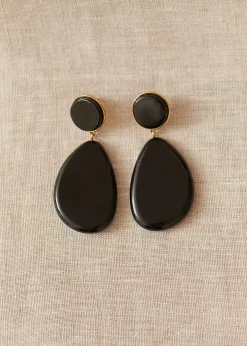 Motus Boutique Boucles D'oreilles^Boucles d'oreilles Cécilia Noir-Bouclesd'oreillesCécilia