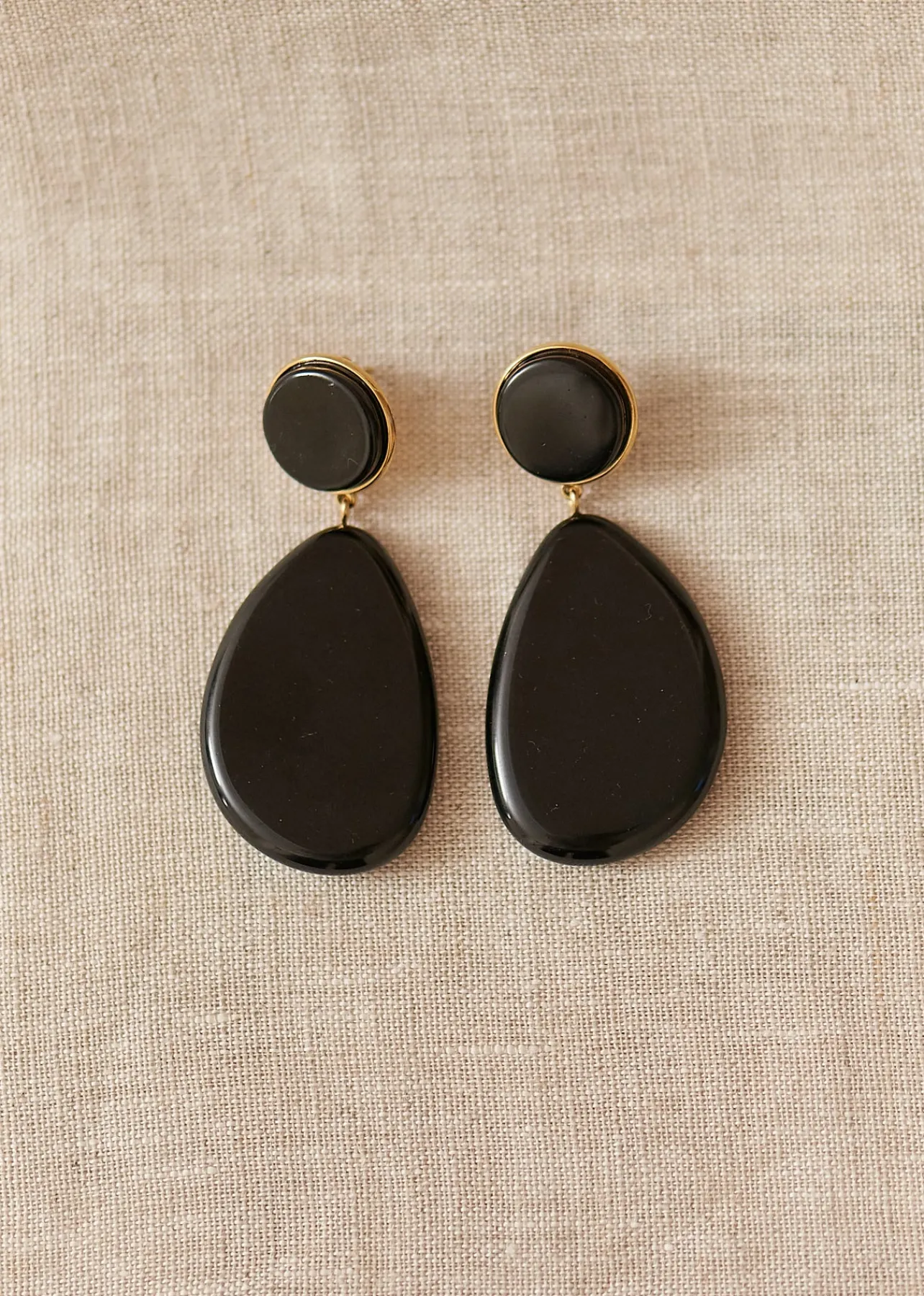 Motus Boutique Boucles D'oreilles^Boucles d'oreilles Cécilia Noir-Bouclesd'oreillesCécilia