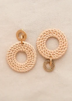 Motus Boutique Boucles D'oreilles^Boucles d'oreilles Gala Beige-Bouclesd'oreillesGala
