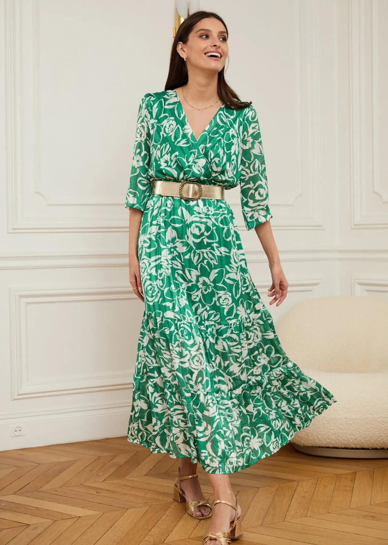 Motus Boutique Ceintures^Ceinture Trevi Doré-CeintureTrevi