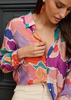Motus Boutique Chemises & Blouses^Chemise Denise MotifProvence-ChemiseDenise