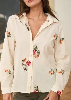 Motus Boutique Chemises & Blouses^Chemise Doria Beige-ChemiseDoria