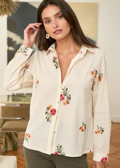 Motus Boutique Chemises & Blouses^Chemise Doria Beige-ChemiseDoria