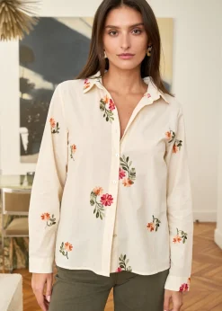 Motus Boutique Chemises & Blouses^Chemise Doria Beige-ChemiseDoria