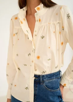 Motus Boutique Chemises & Blouses^Chemise Eden Beige-ChemiseEden
