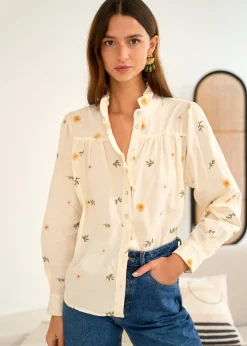 Motus Boutique Chemises & Blouses^Chemise Eden Beige-ChemiseEden