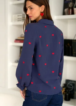 Motus Boutique Chemises & Blouses^Chemise Maurine Marine-ChemiseMaurine