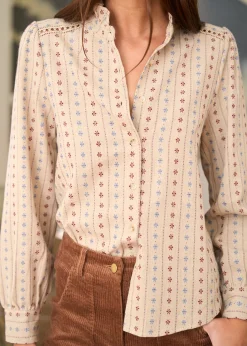 Motus Boutique Chemises & Blouses^Chemise Nina Ivoire-ChemiseNina