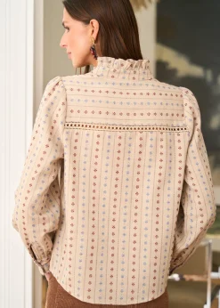 Motus Boutique Chemises & Blouses^Chemise Nina Ivoire-ChemiseNina