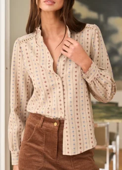Motus Boutique Chemises & Blouses^Chemise Nina Ivoire-ChemiseNina