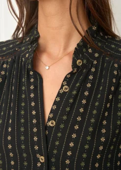 Motus Boutique Chemises & Blouses^Chemise Nina Noir-ChemiseNina