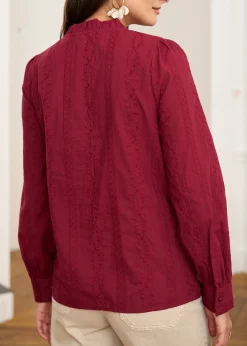 Motus Boutique Chemises & Blouses^Chemise Noa Bordeaux-ChemiseNoa