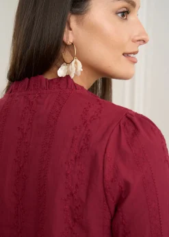 Motus Boutique Chemises & Blouses^Chemise Noa Bordeaux-ChemiseNoa