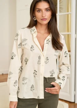 Motus Boutique Chemises & Blouses^Chemise Sarah Ecru-ChemiseSarah