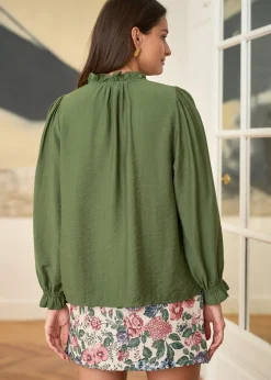 Motus Boutique Chemises & Blouses^Chemise Slay Kaki-ChemiseSlay
