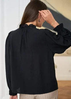 Motus Boutique Chemises & Blouses^Chemise Slay Noir-ChemiseSlay