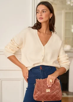 Motus Boutique Mailles^Gilet Anne Beige-GiletAnne